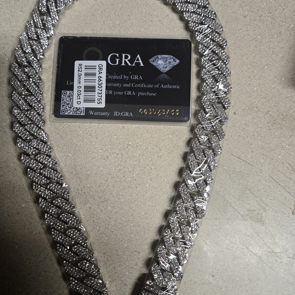 Silver Cuban Link Chain